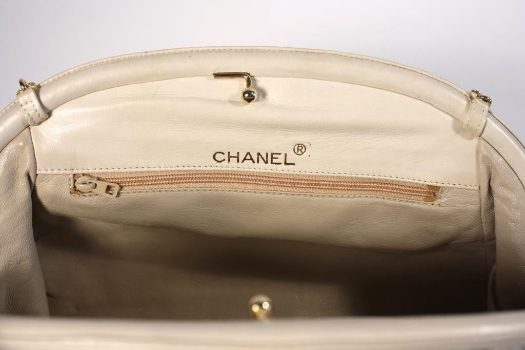Chanel Mini Python Classic Handbag with Stone Handle at 1stDibs