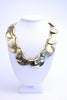 Vintage Gold Half Moon Necklace