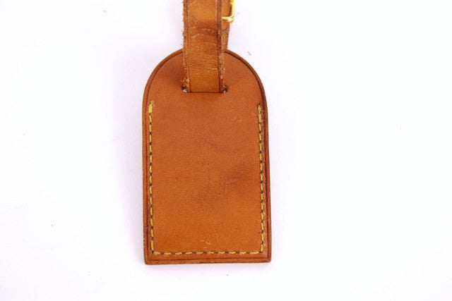 Sold at Auction: Lot of 10 Vintage Louis Vuitton Leather Luggage Tags
