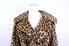 Vintage 60's Somali Faux Leopard Fur Coat