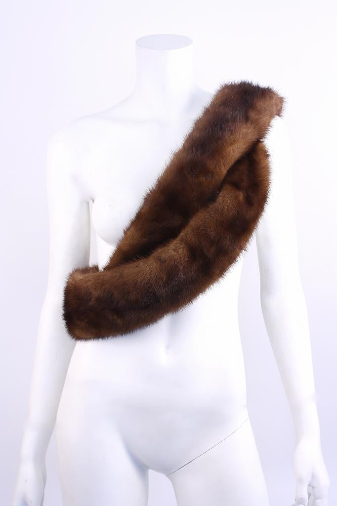 Vintage Mink Fur Scarf Stole