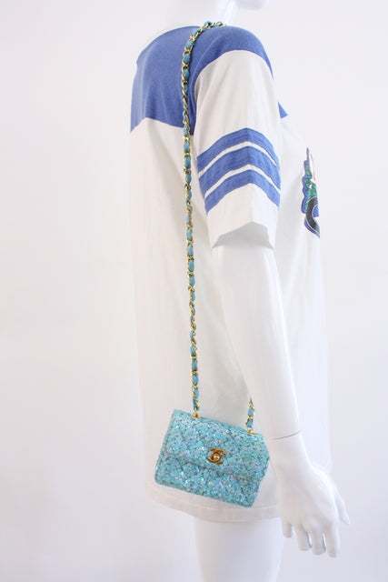 Rare Vintage FENDI Mini Sequin Bag at Rice and Beans Vintage