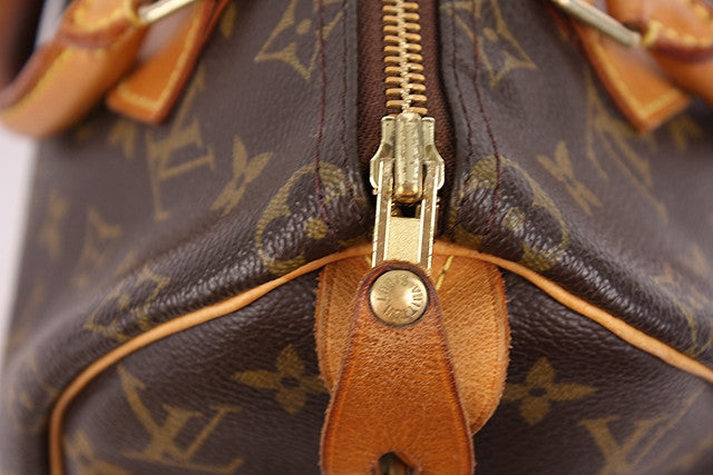 Louis Vuitton Monogram Speedy Bag 25 Brown