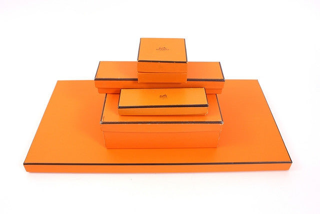 ORANGE Crush. As classic orange as classic getsor as orange gets. Hermes  boxes.