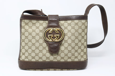 Vintage 60's GUCCI Blondie Logo Bag