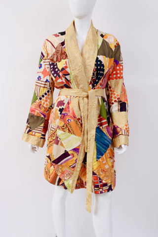 One of A Kind Vintage 70's Patchwork Jacket