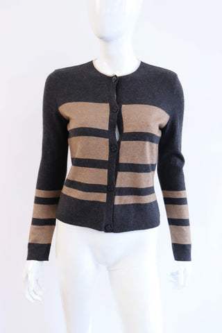 CHANEL Fall 2000 Cashmere Cardigan Sweater