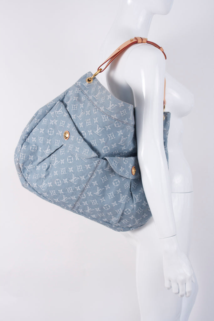 Louis Vuitton Daily Handbag Denim GM at 1stDibs