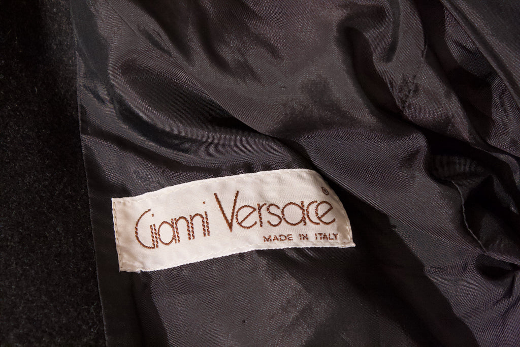 Rare Vintage 80's GIANNI VERSACE Jacket at Rice and Beans Vintage