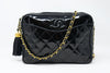 Vintage CHANEL Patent Leather Camera Bag