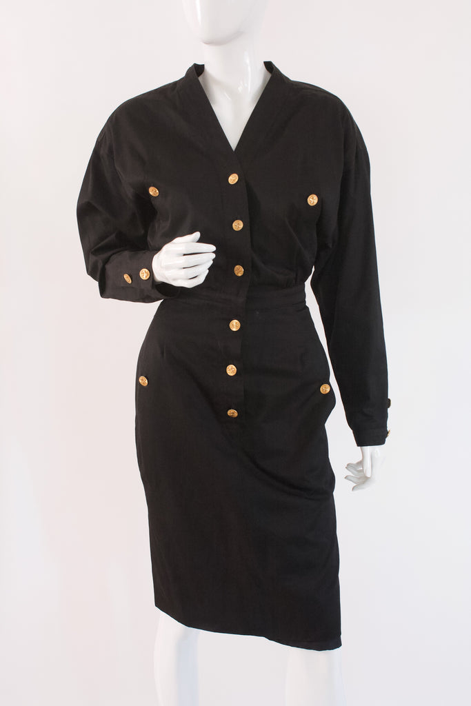 Vintage CHANEL F/W 1995 Runway Dress at Rice and Beans Vintage