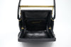 Very Rare Vintage CHANEL Black Satin & Leather Bag