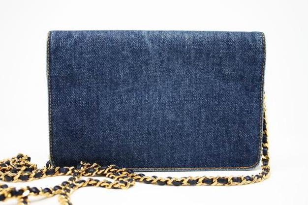 Vintage 90s Shane Denim Coin Purse And Wallet Combo