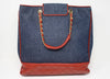 Vintage CHANEL Denim Tote Bag