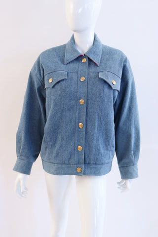 Rare & Iconic Vintage CHANEL F/W 1991 Denim Jacket