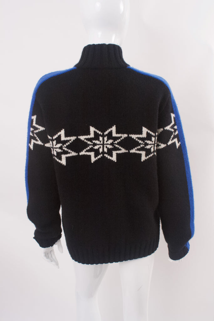 Vintage Late 90's Polo RALPH LAUREN Hand Knit Ski Sweater