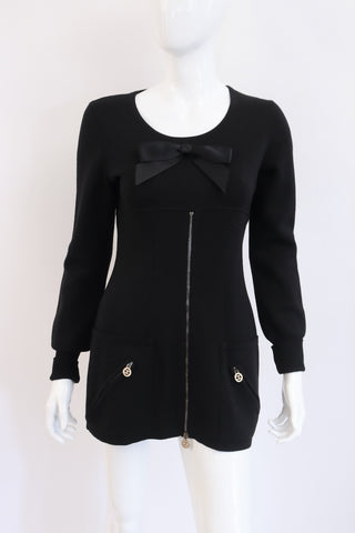 Rare Vintage CHANEL 1997 Black Jacket Tunic