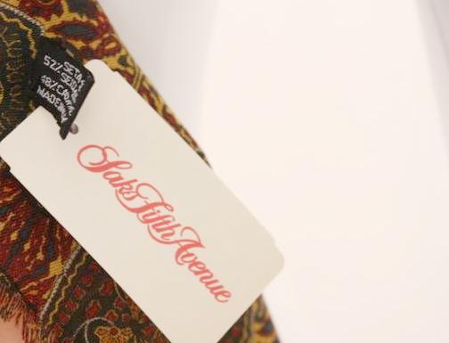 Authentic LOUIS VUITTON Cashmere Scarf at Rice and Beans Vintage