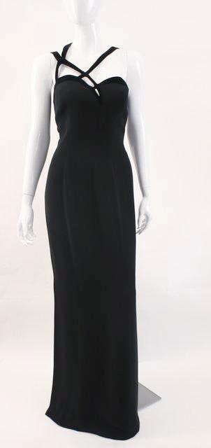 Thierry mugler sale black dress