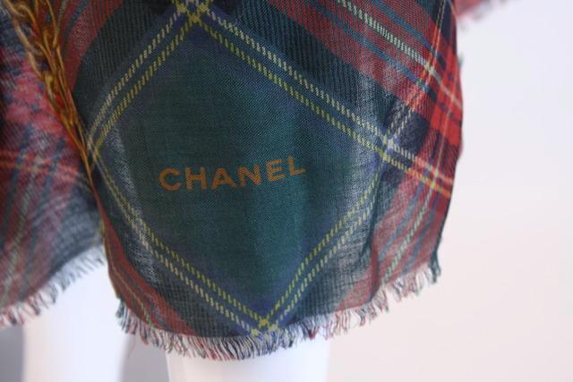 Authentic LOUIS VUITTON Cashmere Scarf at Rice and Beans Vintage