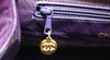Rare Vintage CHANEL Purple Suede Logo Bag