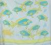 Hermes Fish Print Parero Shawl