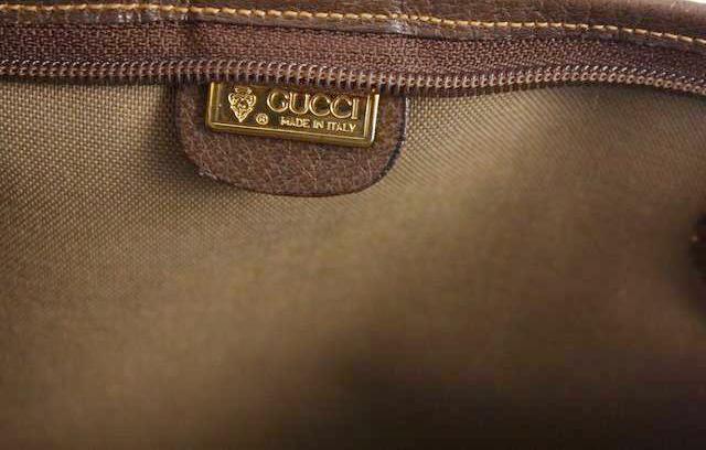 Vintage GUCCI Monogram Waist Bag at Rice and Beans Vintage