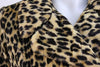 vintage 60's faux leopard coat 