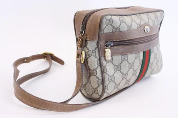 Vintage GUCCI Ophidia GG Supreme Handbag at Rice and Beans Vintage