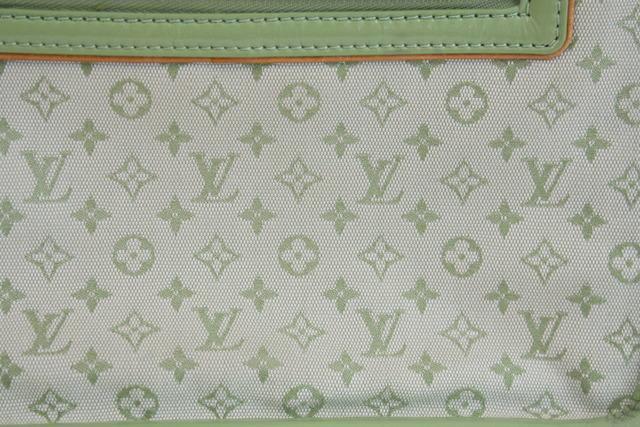 Louis Vuitton Vintage - Monogram Mini Lin Sac Kathleen Bag - Green