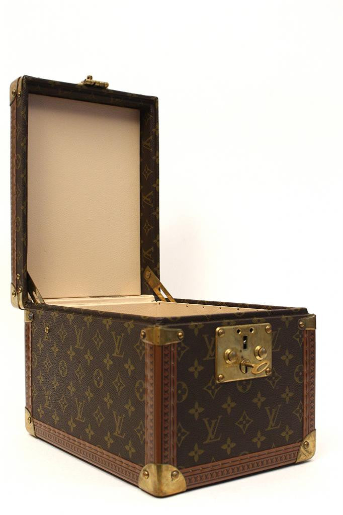 Louis Vuitton Boite Flacons Beauty Train Case Monogram Canvas Brown 2304844