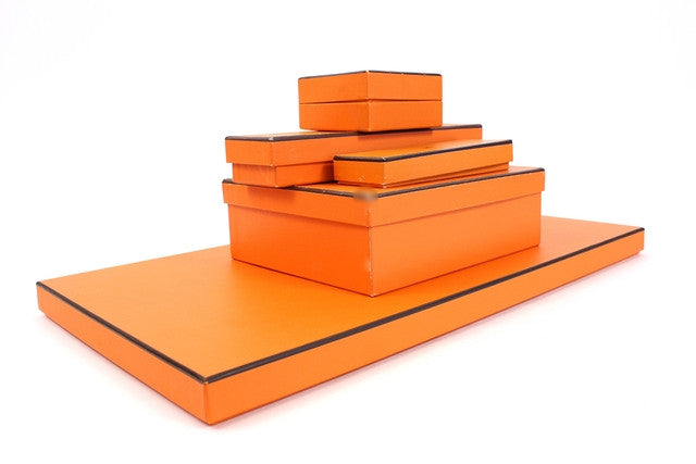 Extra Large Collectible Orange Box Large Authentic Hermes Box