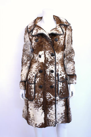 Rare Iconic Vintage CHANEL 94A Faux Fur Jacket at Rice and Beans Vintage