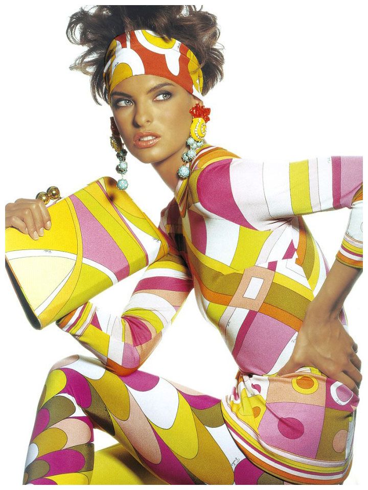 Pucci prints and the acid flashback – fashion archive, 1990, Fashion
