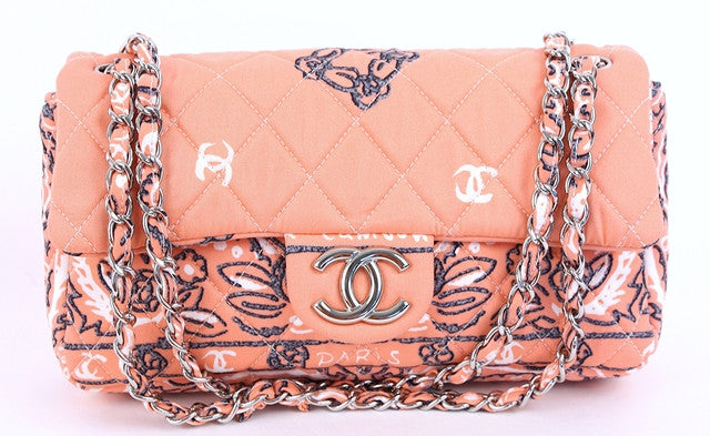 Chanel Bandana Paisley Print Cotton Flap Bag - Authenticated Luxury – The  Hosta
