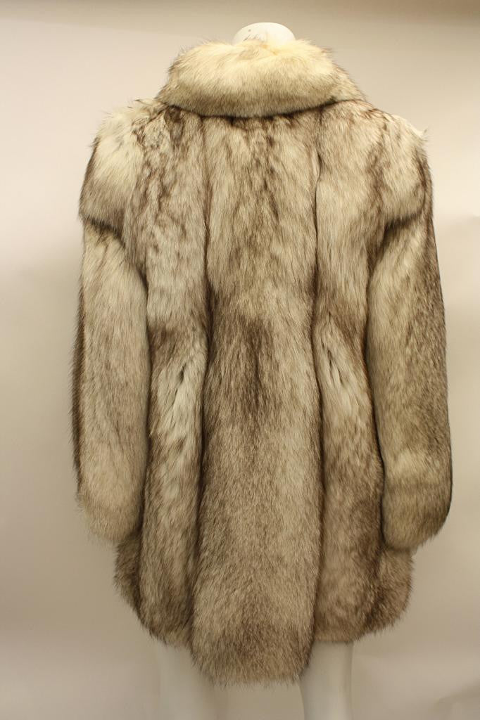 Sold at Auction: Vintage Silver Fox Fur Boa