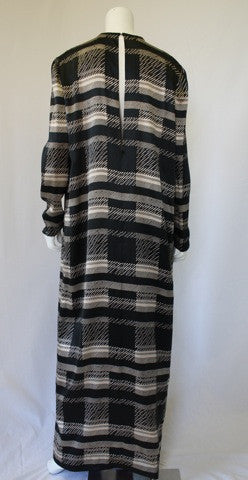 1980s OGNIBENE ZENDMAN  Silk Caftan Dress