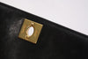 Vintage CHANEL Black Lambskin Convertible Clutch