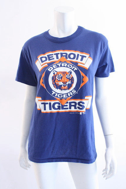vintage detroit tigers, Shirts, Vintage Made In Usa Detroit Tigers Tee  Shirt