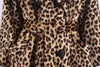 Vintage 60's Somali Faux Leopard Fur Coat