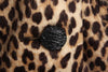 Vintage 60's Somali Faux Leopard Fur Coat