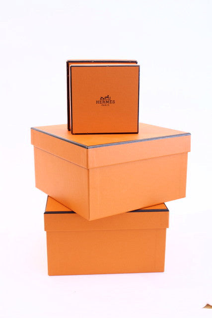 Collection of 10 vintage Hermes boxes