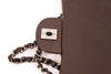 CHANEL Jumbo Brown Flap Handbag