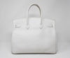 2004 HERMES White Epsom Leather Birkin Bag 35cm